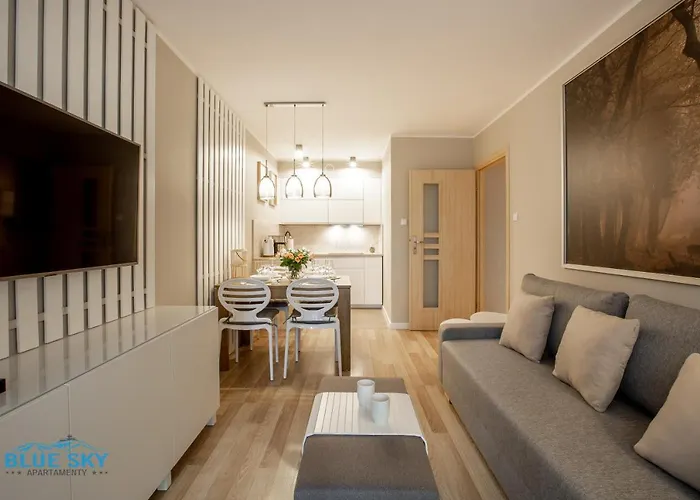 公寓 Bluesky - Przemyslowa, W Spokojnej, Zielonej Okolicy, Blisko Dworca Pkp I Sklepow