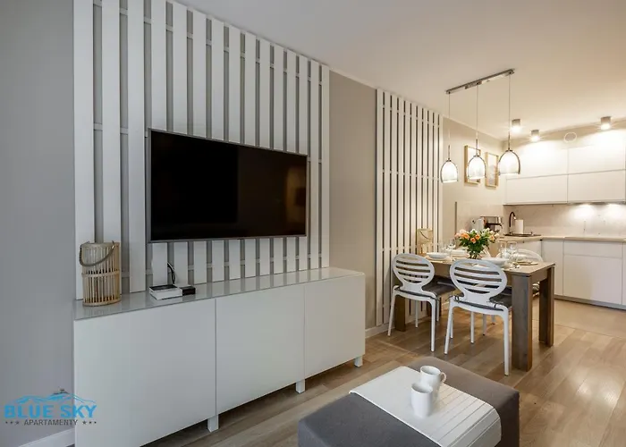 公寓 Bluesky - Przemyslowa, W Spokojnej, Zielonej Okolicy, Blisko Dworca Pkp I Sklepow *